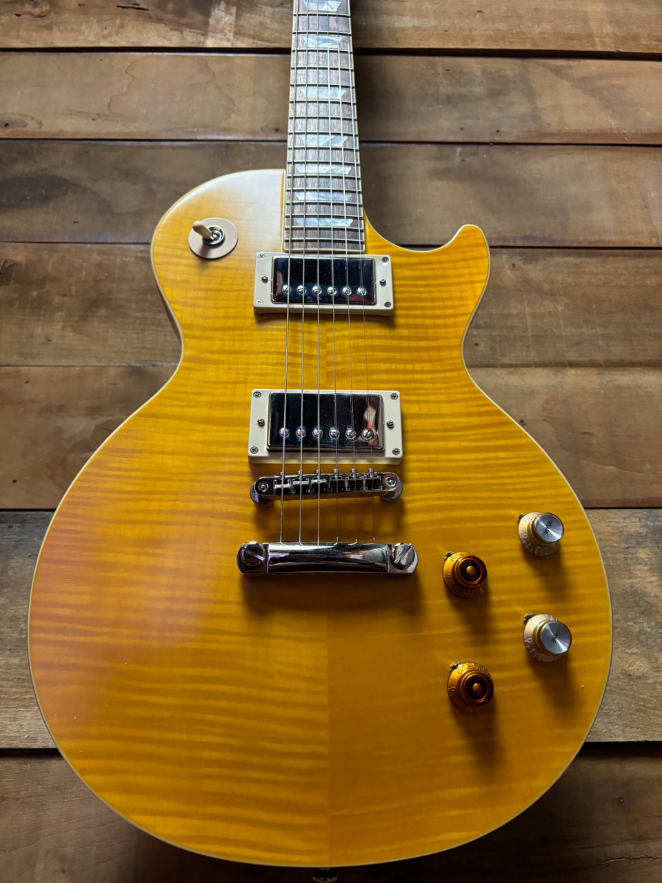 Epiphone kirk greeny レスポールスタンダード ハードケース付 Epiphone Kirk Hammet Greeny 59 Les Paul w/case - Moms Music