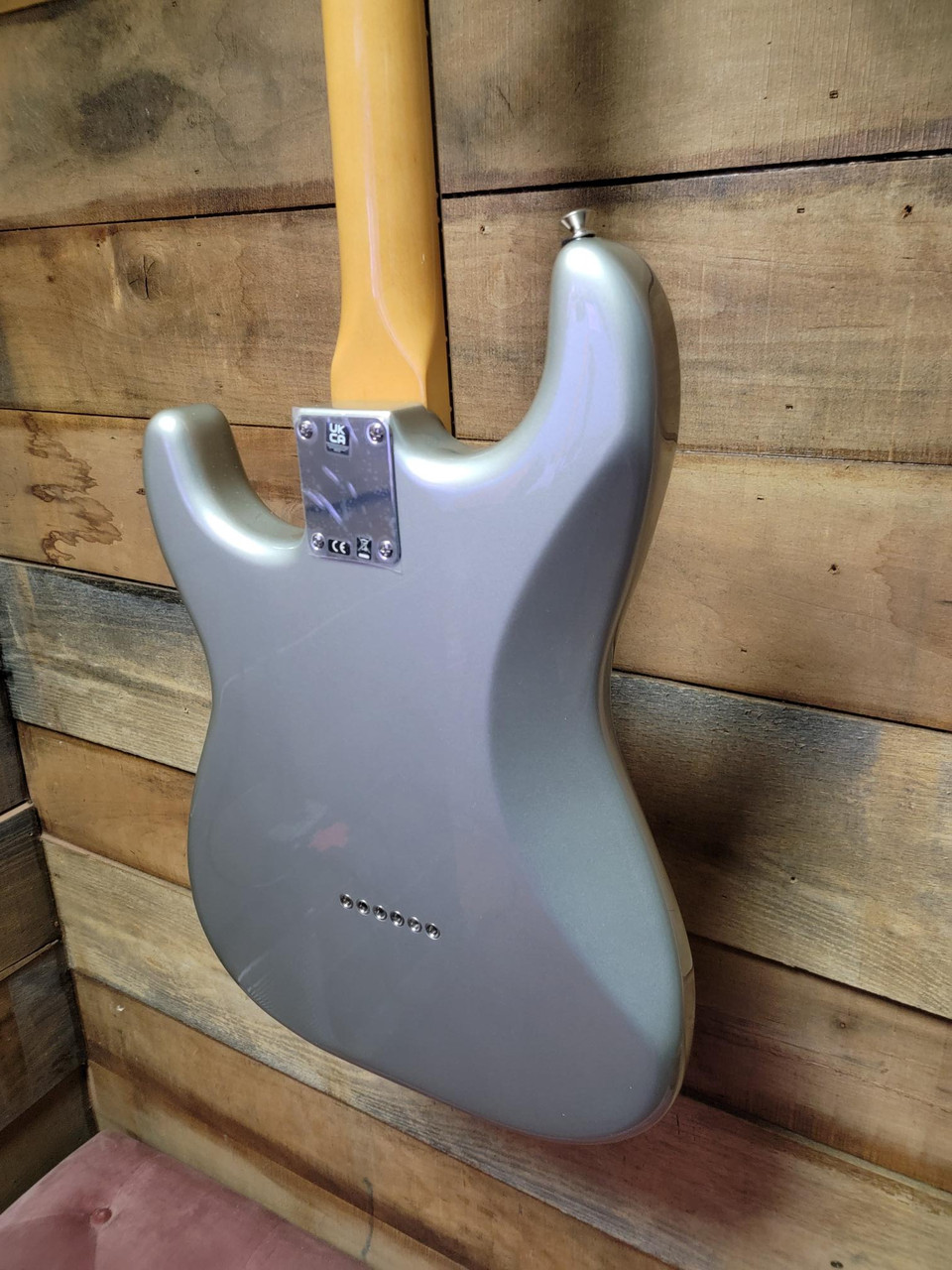Fender Stratocaster st 91年　メタリックグレー Fender Robert Cray Signature Stratocaster - Inca Silver w/ Gig Bag