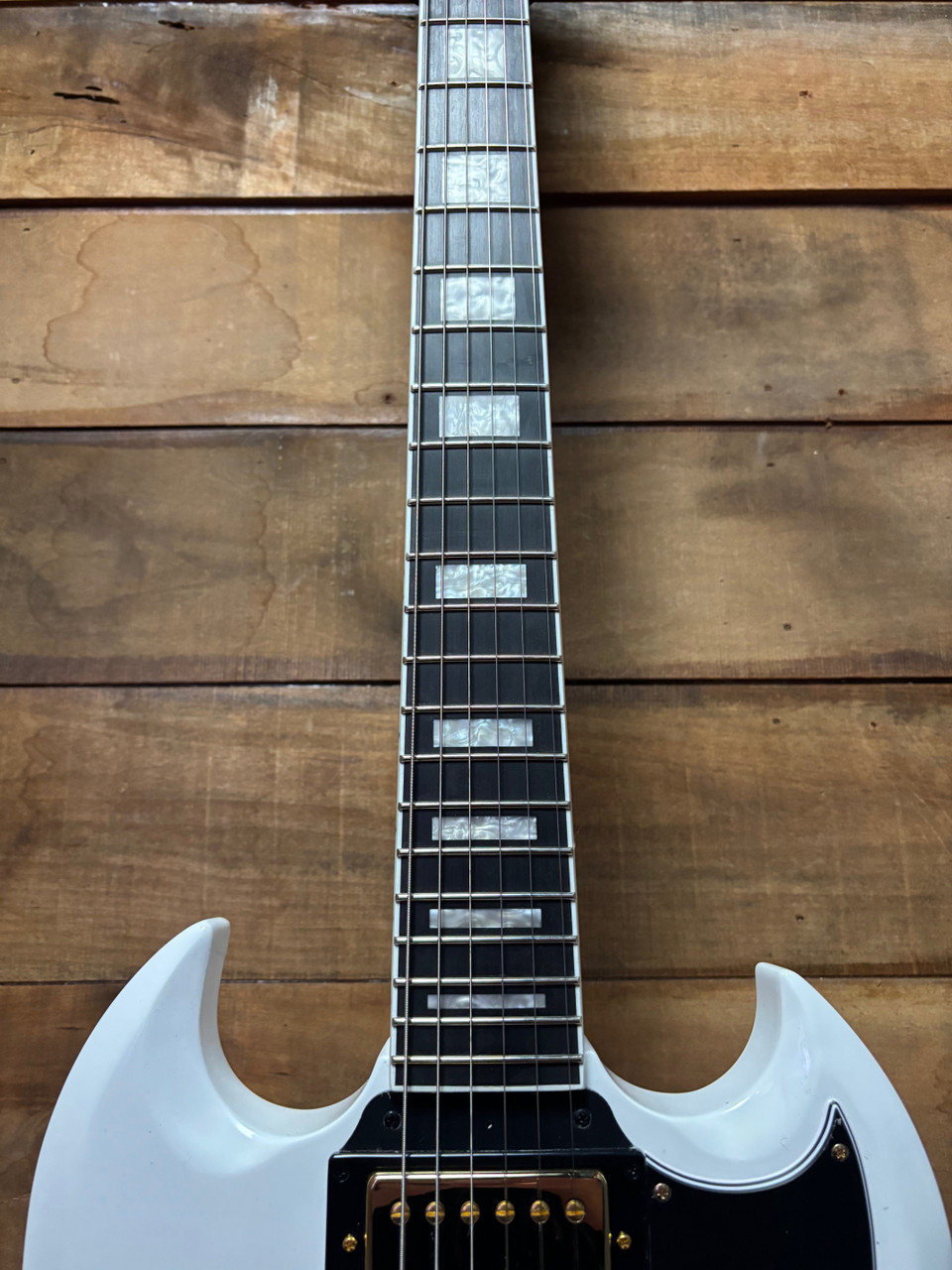 Epiphone SG Custom Alpine White w/bag
