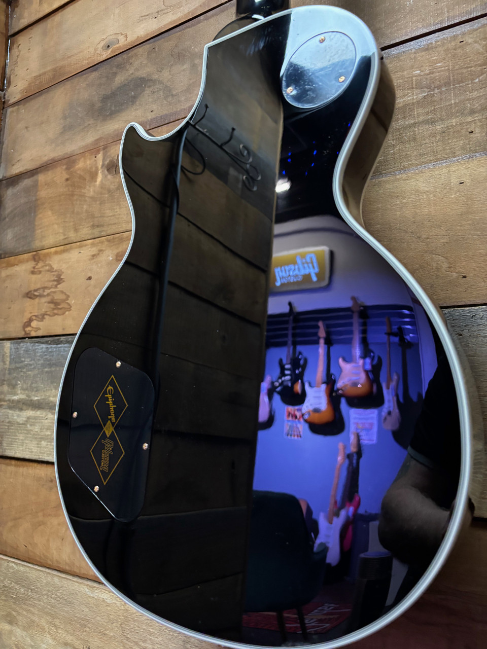 ケース付き！Epiphone by Gibson Les Paul Custom Epiphone 
