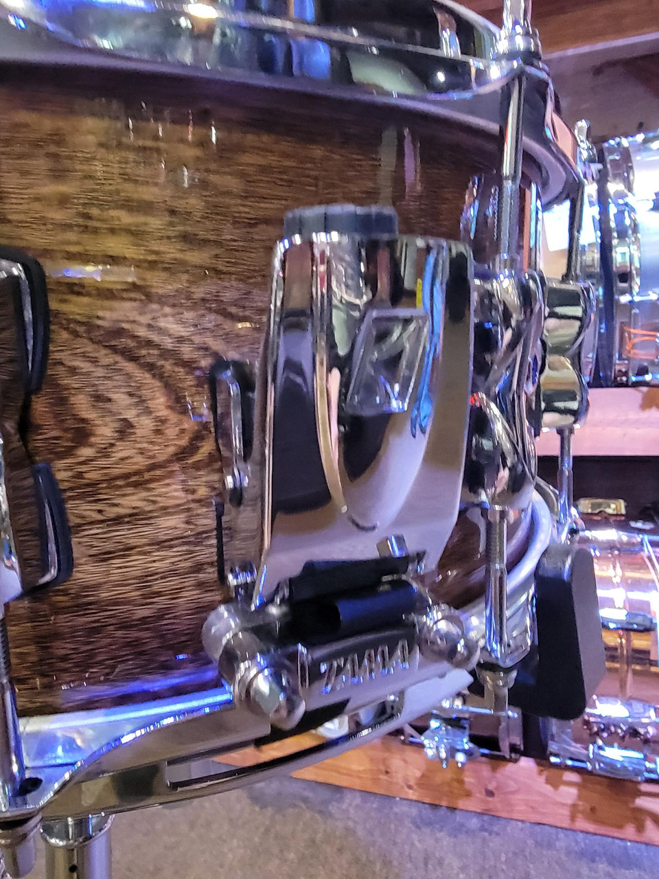 TAMA S.L.P. G-Hickory Snare Drum 14 x 6.5 Gloss Natural Elm