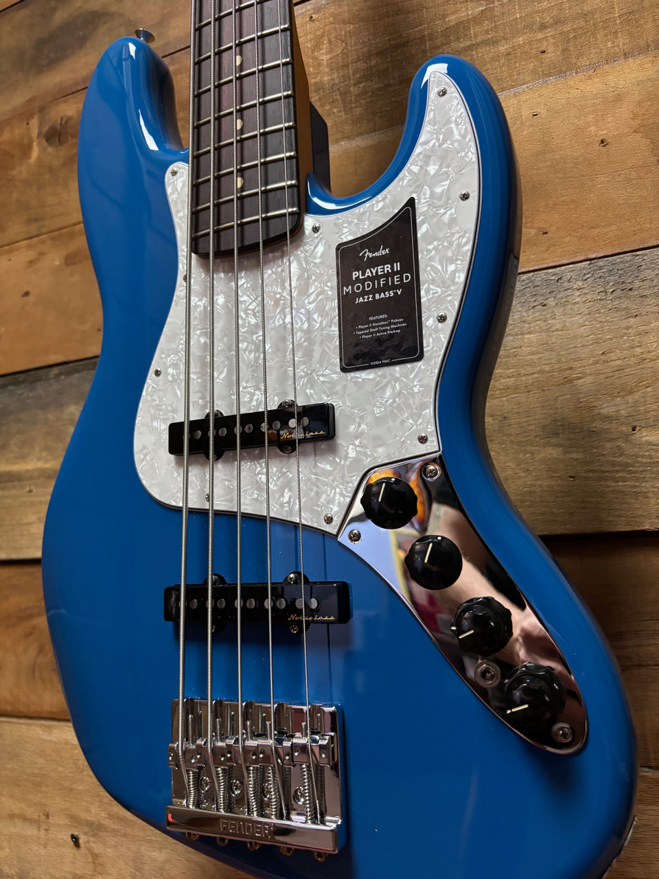 Fender Player II Modified Active Jazz Bass V w/bass