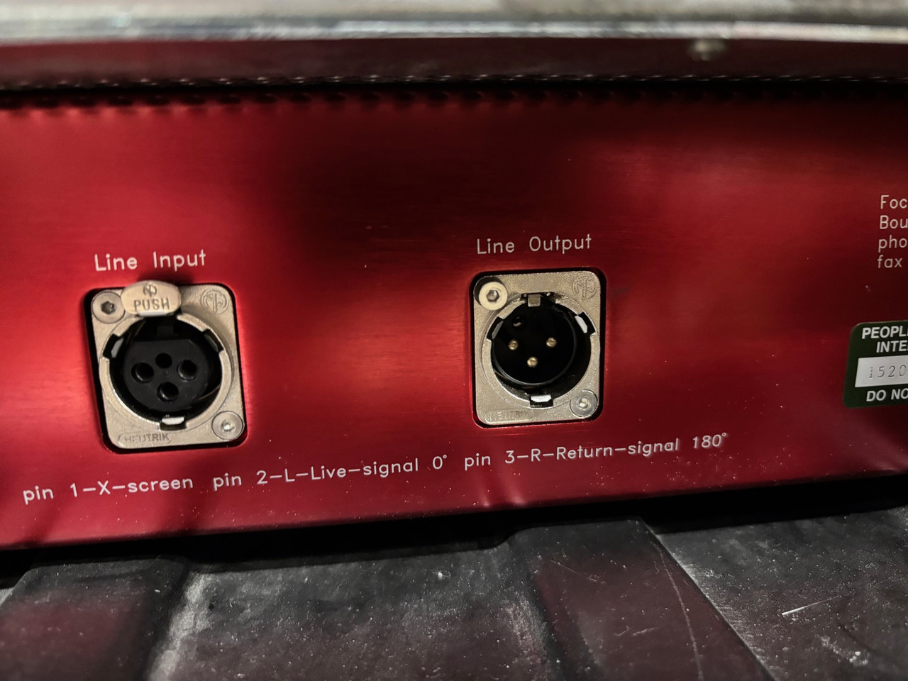 Pre-owned Focusrite Red 6 Mic Preamp and EQ