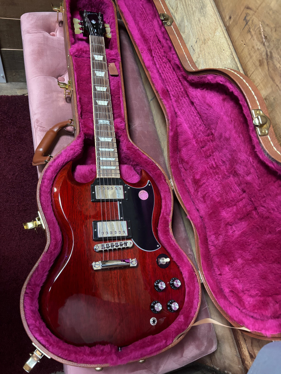 【希少】Gibson SG 120thAnniversary E-Tune 2014 Gibson SG Standard 120th Anniversary Min-ETune w/case