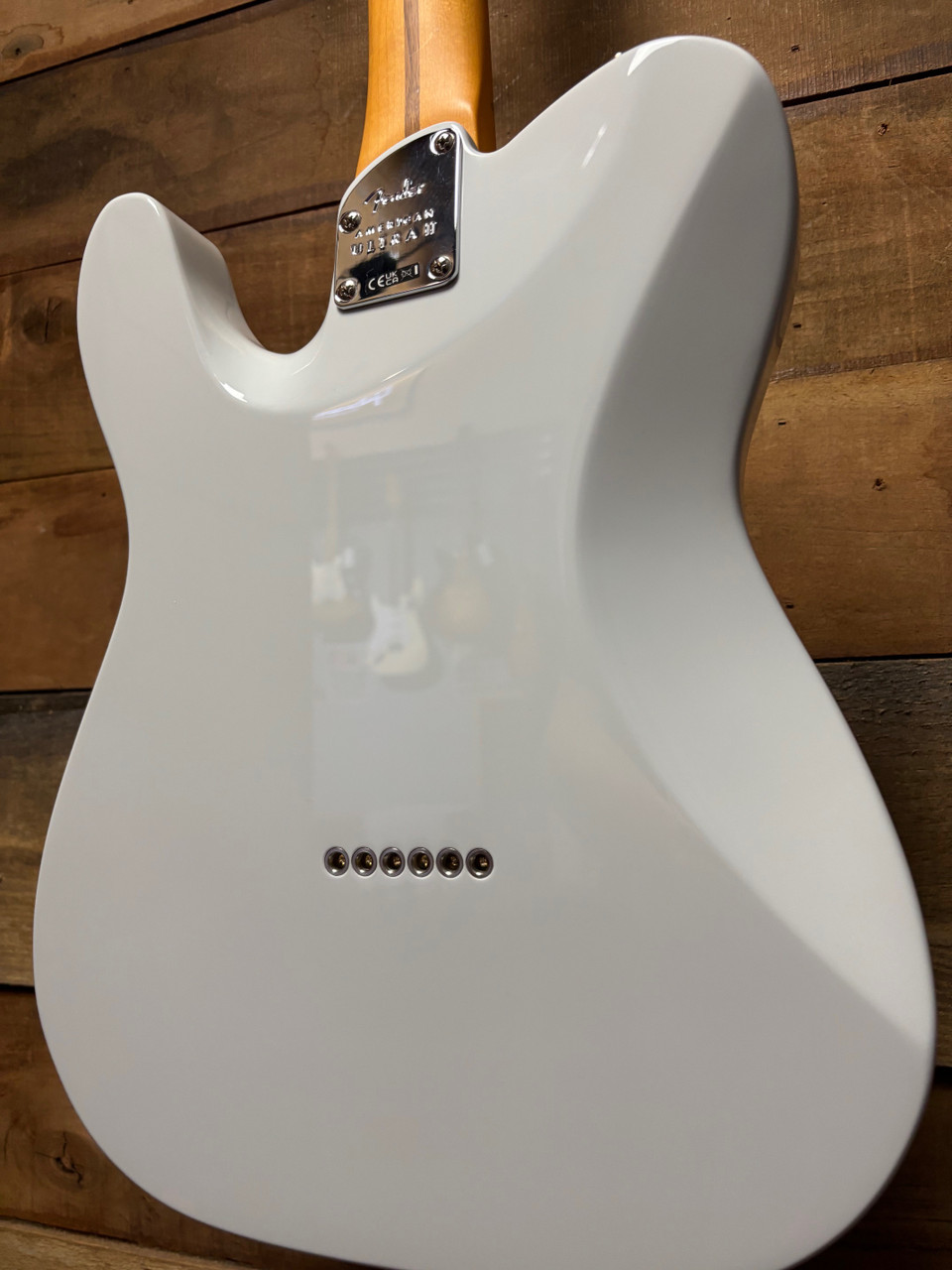 Fender American Ultra II Tele MB Avalanche w/case
