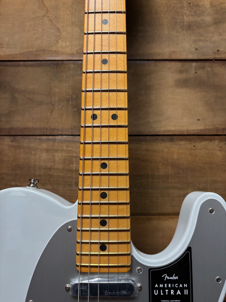 Fender American Ultra II Tele MB Avalanche w/case