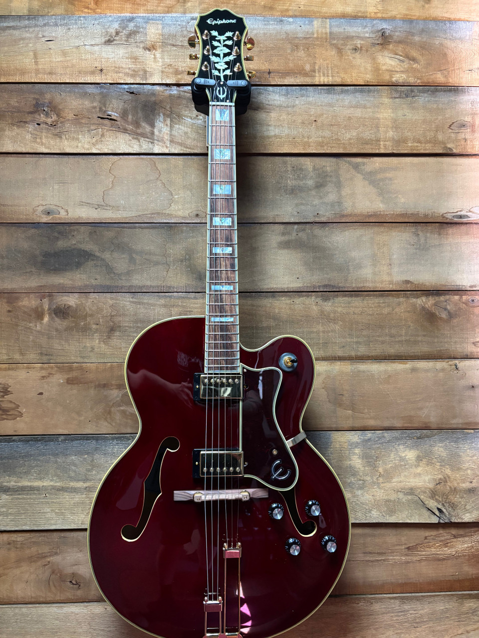 Epiphone Broadway Hollowbody Wine Red