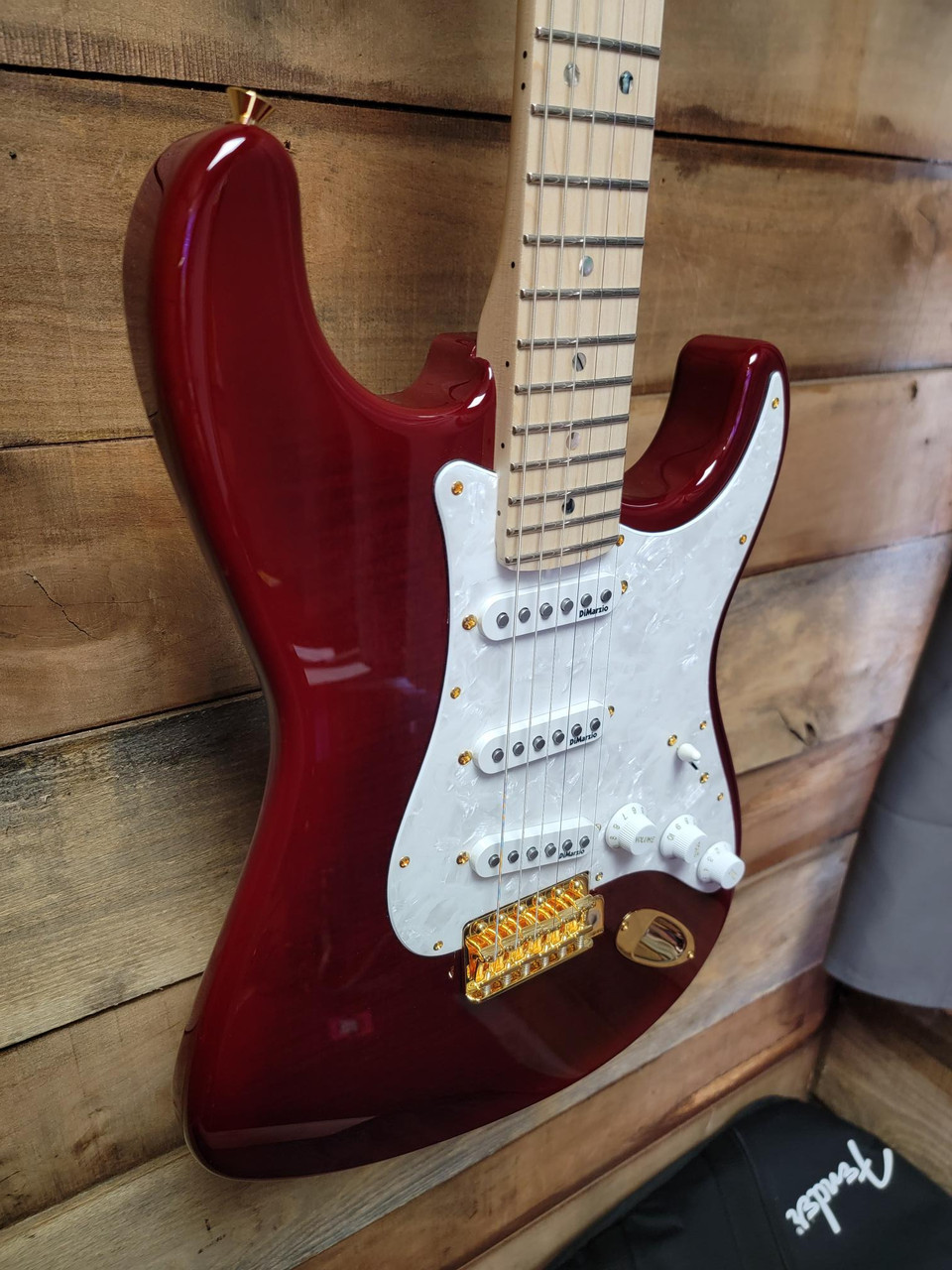 Fender MIJ Richie Kotzen Signature Stratocaster - Transparent Red