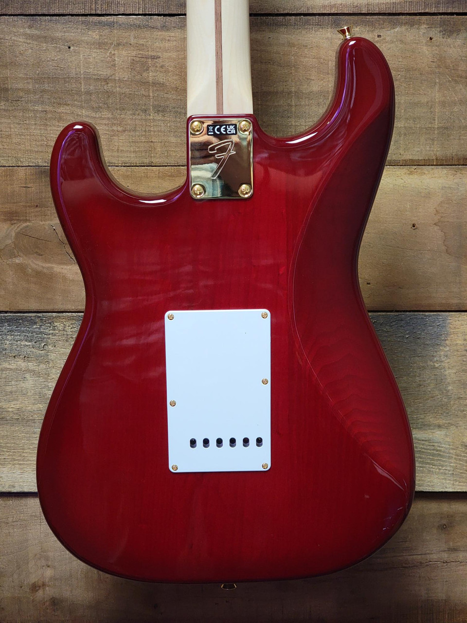 Fender MIJ Richie Kotzen Signature Stratocaster - Transparent Red
