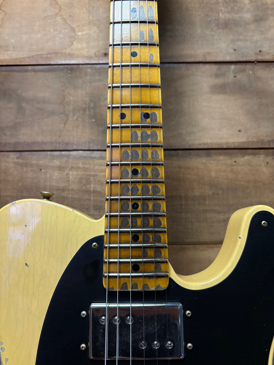 Fender Custom Shop CuNiFe Special Run Black Guard Tele Bigsby