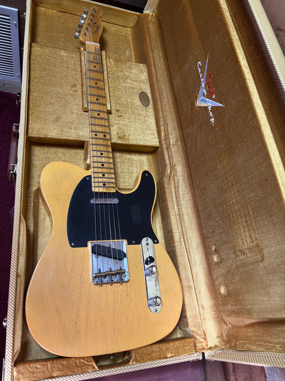 Fender Custom Shop B5 1951 Nocaster Journeyman Relic Aged Blonde w