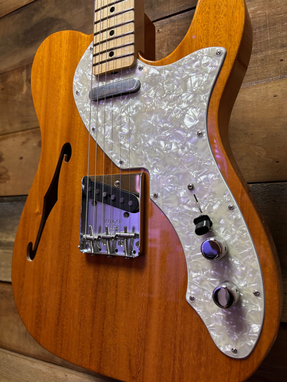 Fender Custom Shop Vintage 68 Thinline Telecaster NOS - Aged Natural