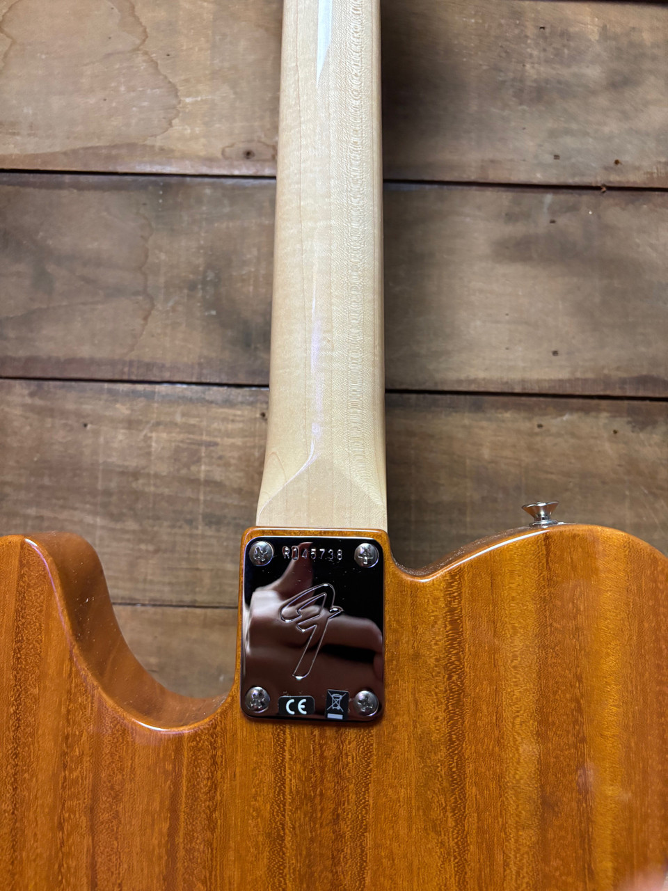 Fender Custom Shop Vintage 68 Thinline Telecaster NOS - Aged Natural Fender Custom Shop Vintage 68 Thinline Telecaster NOS - Aged Natural