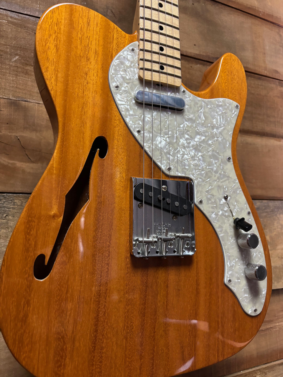 Fender Custom Shop Vintage 68 Thinline Telecaster NOS - Aged Natural