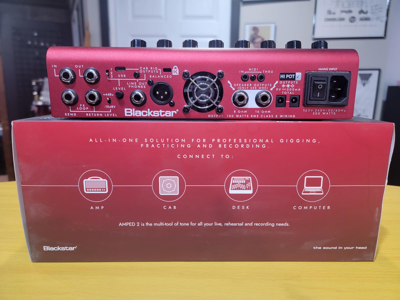 Blackstar Dept. 10 AMPED 2 100-watt Guitar Amplifier Pedal