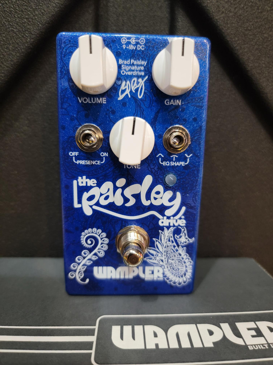 ギター Wampler Pedals PAISLEY DRIVE Wampler Brad Paisley: Paisley Drive - Ted Brown Music Company