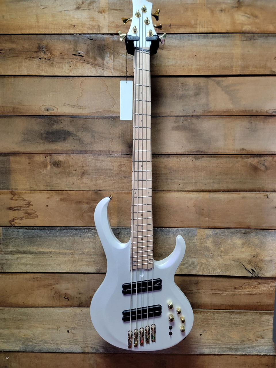 Ibanez BTB605MLMP Multi-Scale 5-String Bass - Pearl White