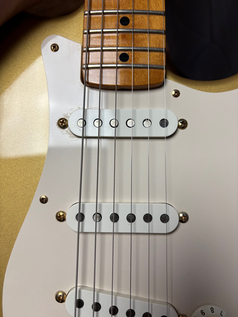 2003 Fender FSR Vintage Player 50's Strat Aztec Gold w/bag