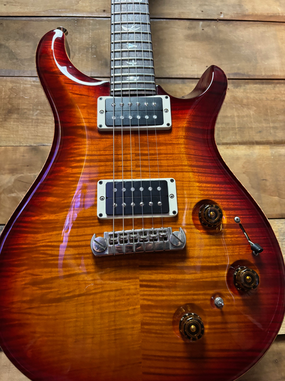2013 PRS P22 Custom 22 Piezo Cherry Sunburst