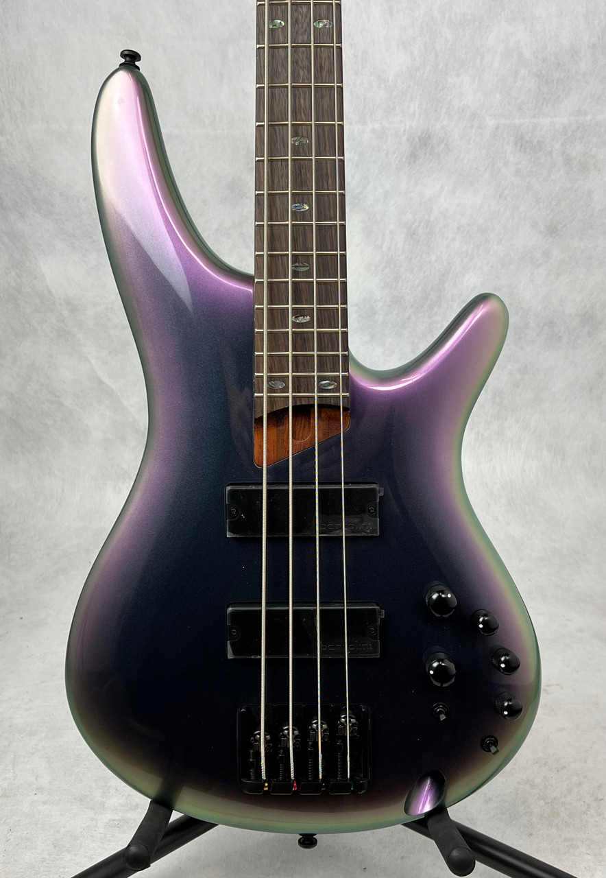 Ibanez SR500E Bass Guitar - Black Aurora Burst