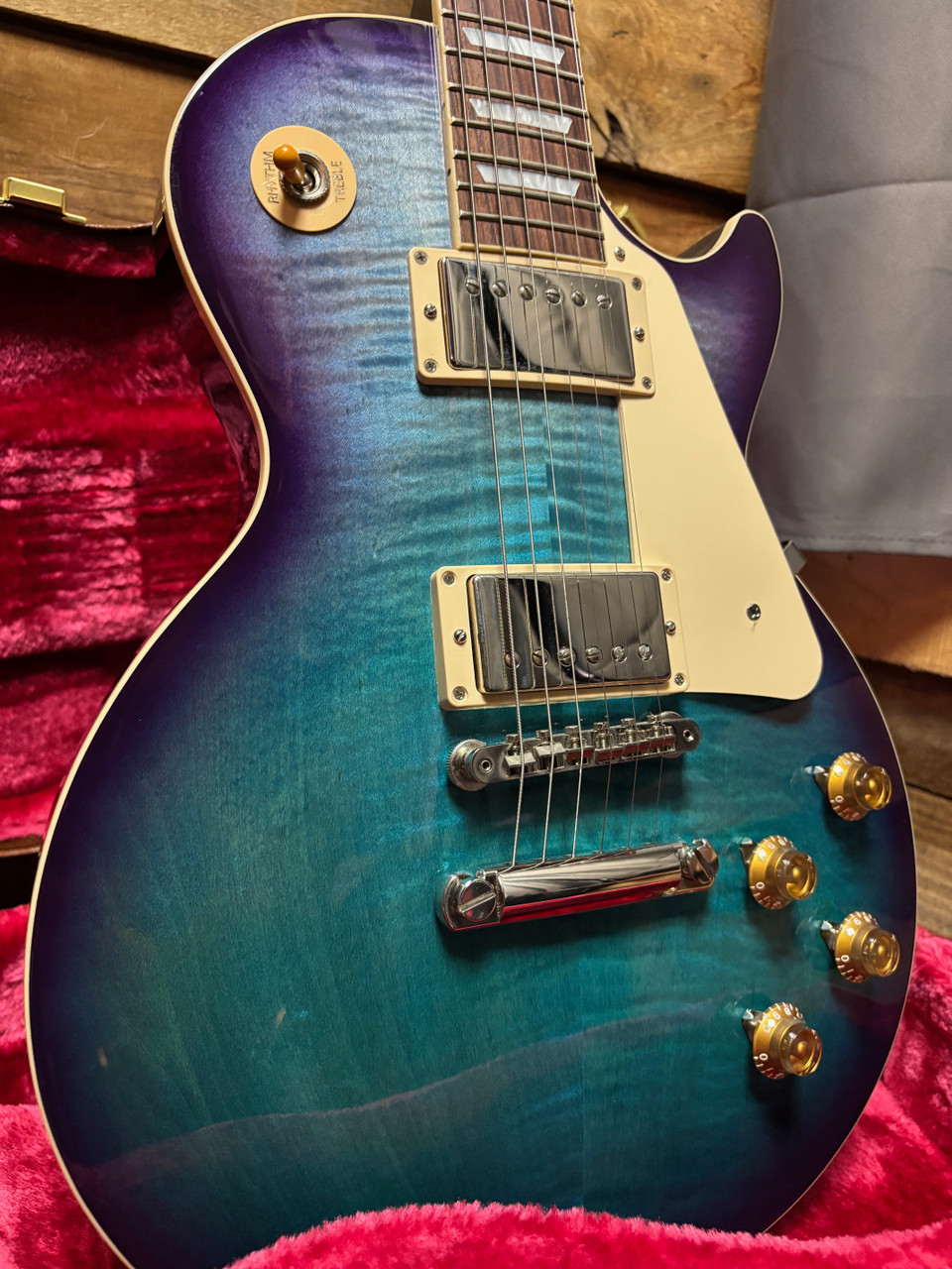 Gibson Les Paul Standard 50s ブルーベリーバースト 2023 Gibson Les Paul Standard 50's Blueberry Burst w/case