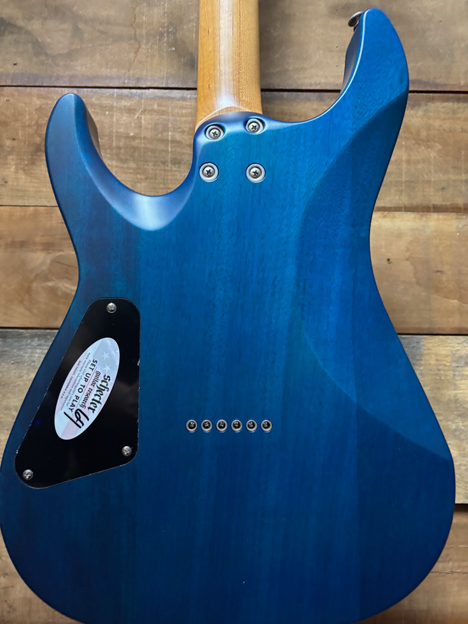 Schecter C-1 Standard Plus Blue Fade