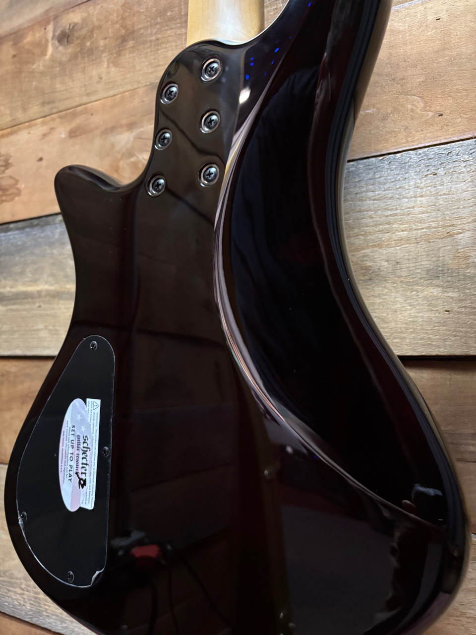 Schecter Stiletto Extreme 5 Bass Black Cherry