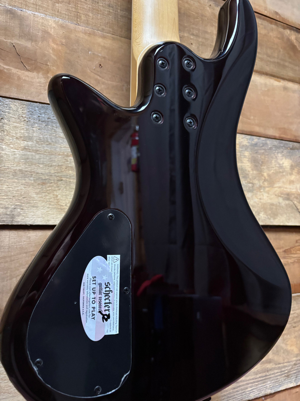 Schecter Stiletto Extreme 5 Bass Black Cherry