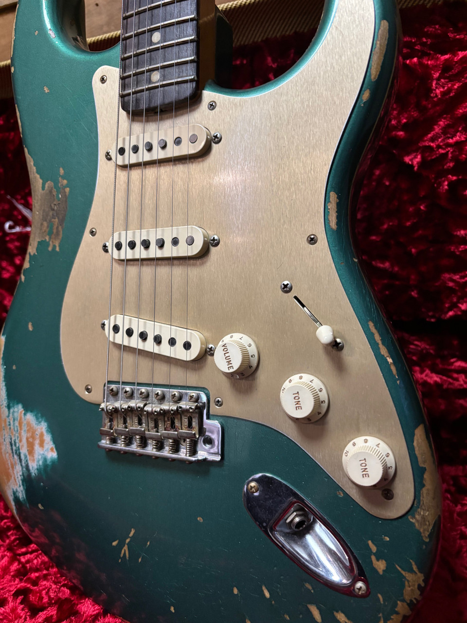 2020 Fender Custom Shop LTD '59 Strat Heavy Relic Aged Sherwood