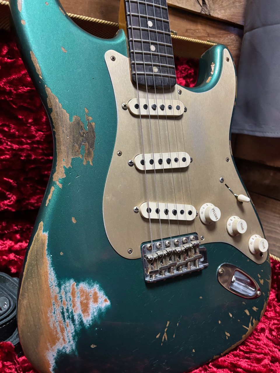 2020 Fender Custom Shop LTD '59 Strat Heavy Relic Aged Sherwood
