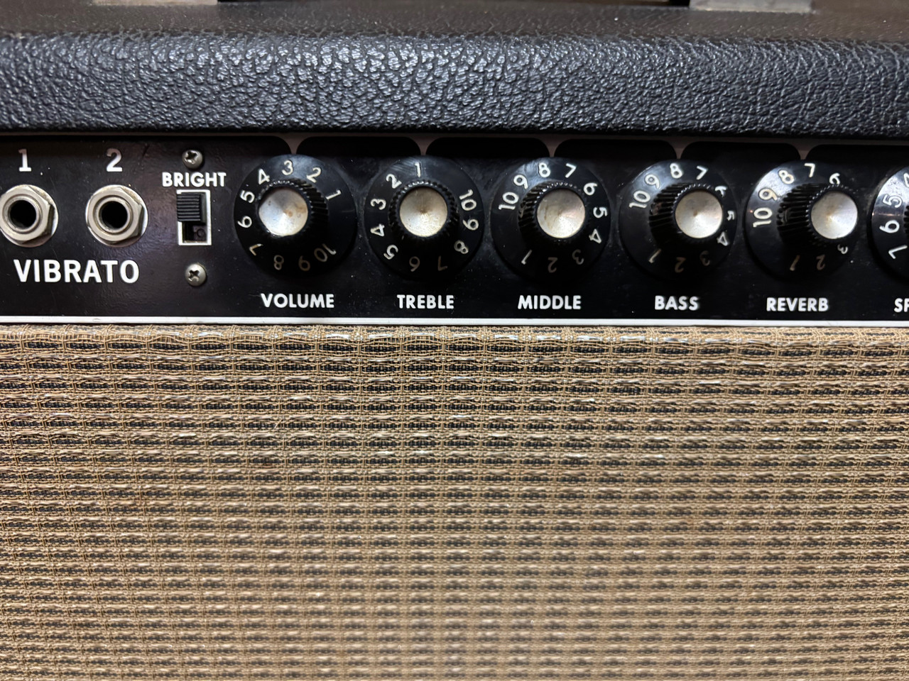 Vintage 1965 Fender Super Reverb w/CTS Speakers & Cover