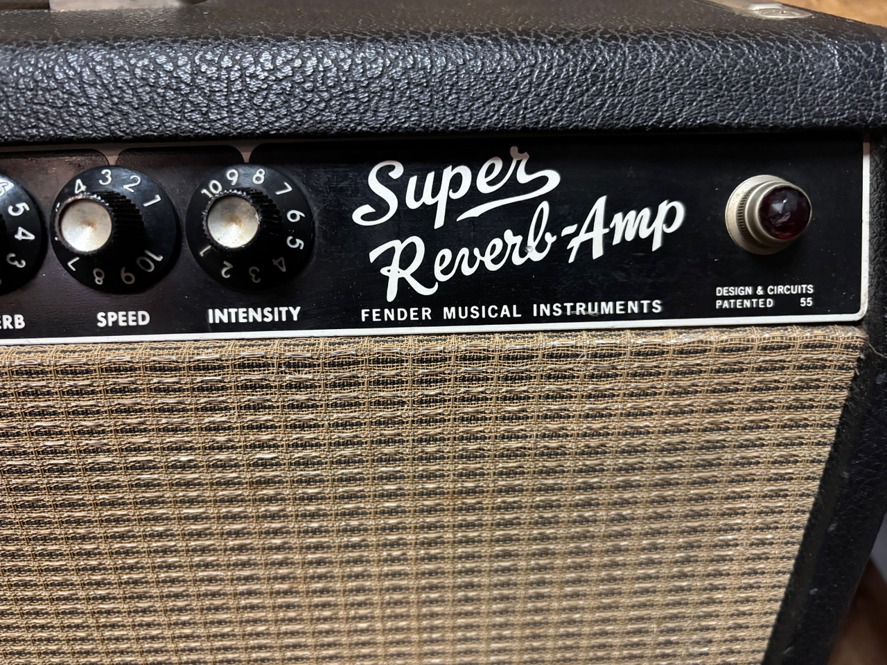 Vintage 1965 Fender Super Reverb w/CTS Speakers & Cover