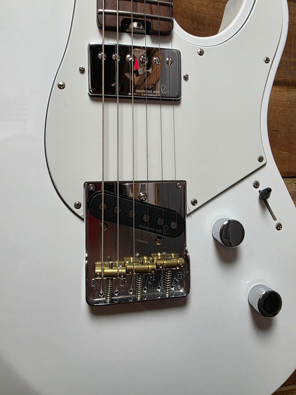 Yamaha PACS+11S Pacifica Standard Plus Electric Guitar - White w