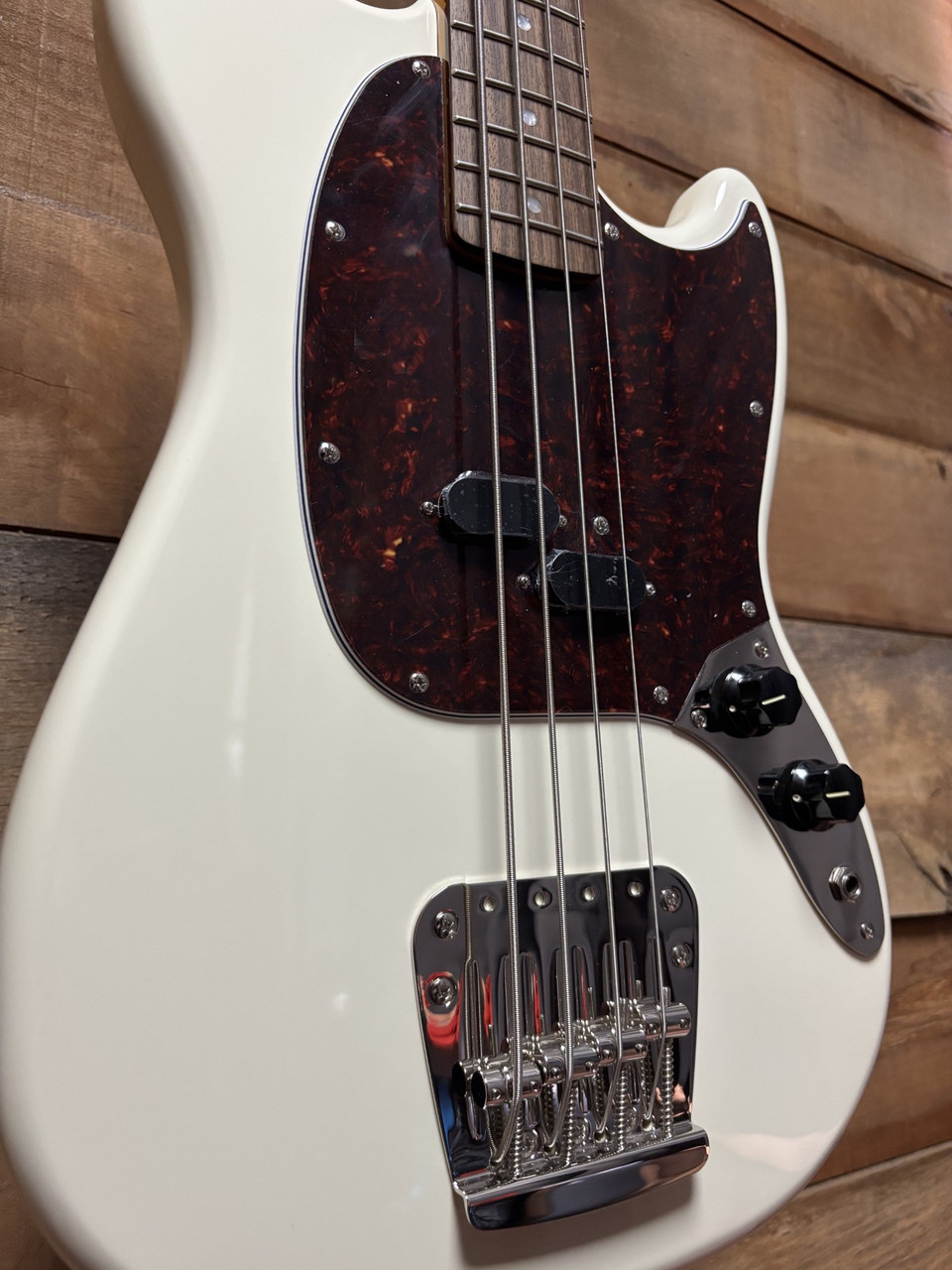 Squier Classic Vibe 60's Mustang Bass Olympic White