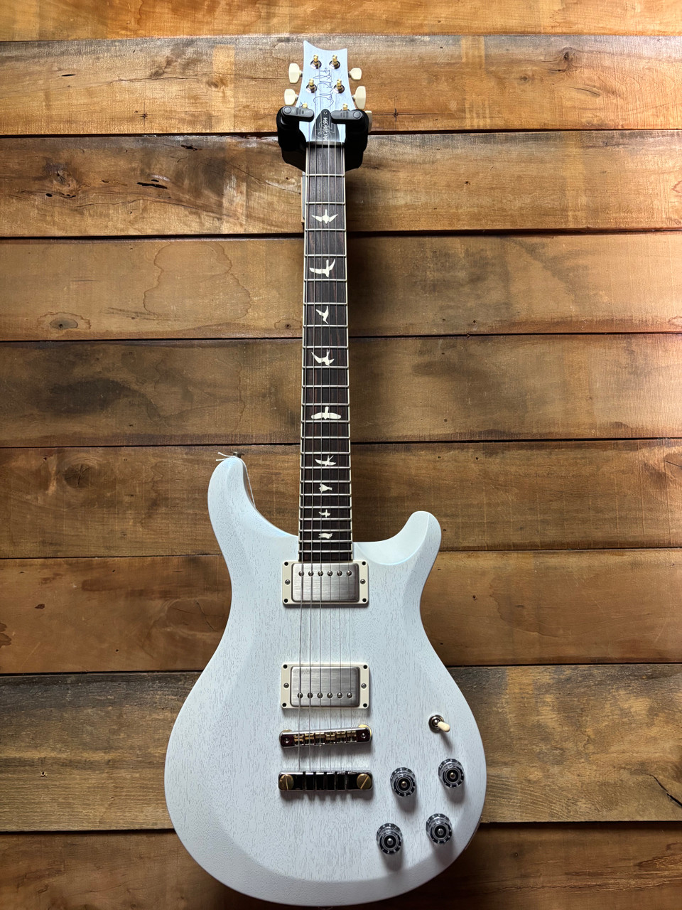 PRS S2 McCarty 594 Thinline Satin Pearl White w/bag