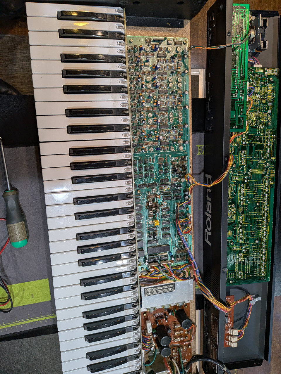 Vintage Roland JX3P Synth
