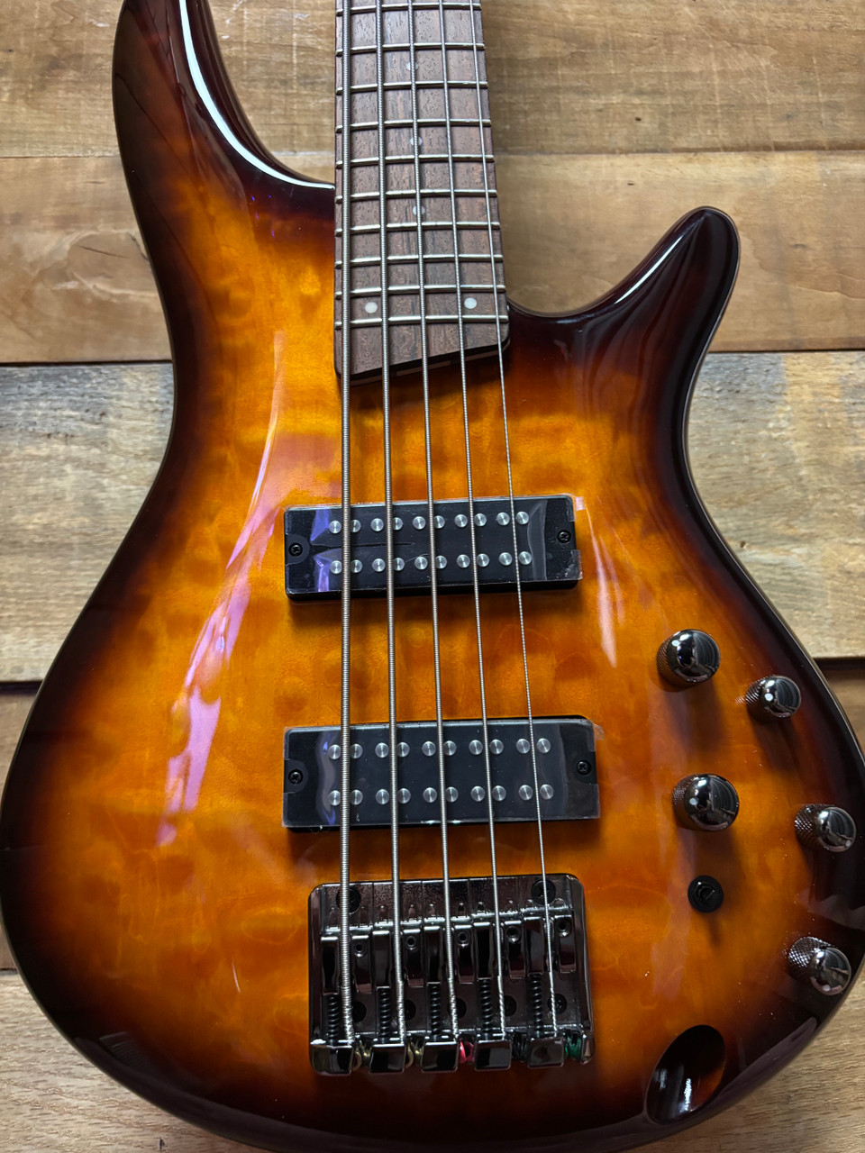 Ibanez SR405EQM Standard Series 5-String Dragon Eye Burst