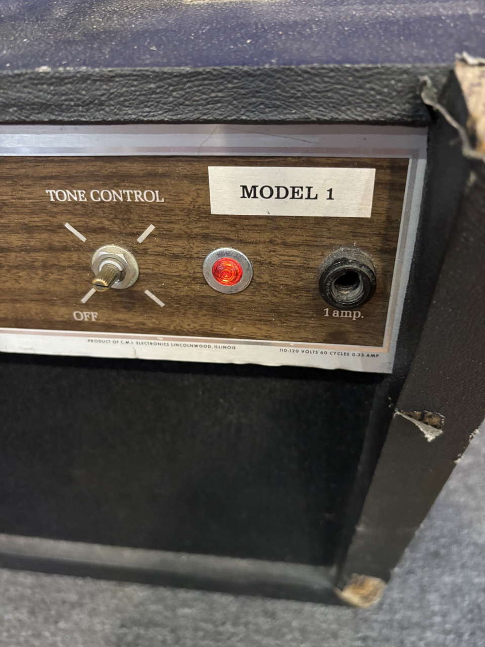1960's Kalamazoo Model 1 5-Watt Tube 1x10 Combo