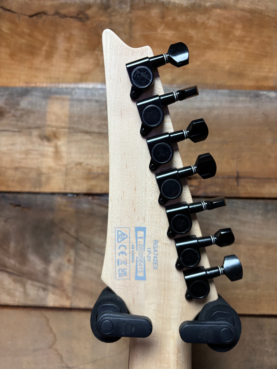 Ibanez RGA742EX 7-String Black Aurora Burst Matte