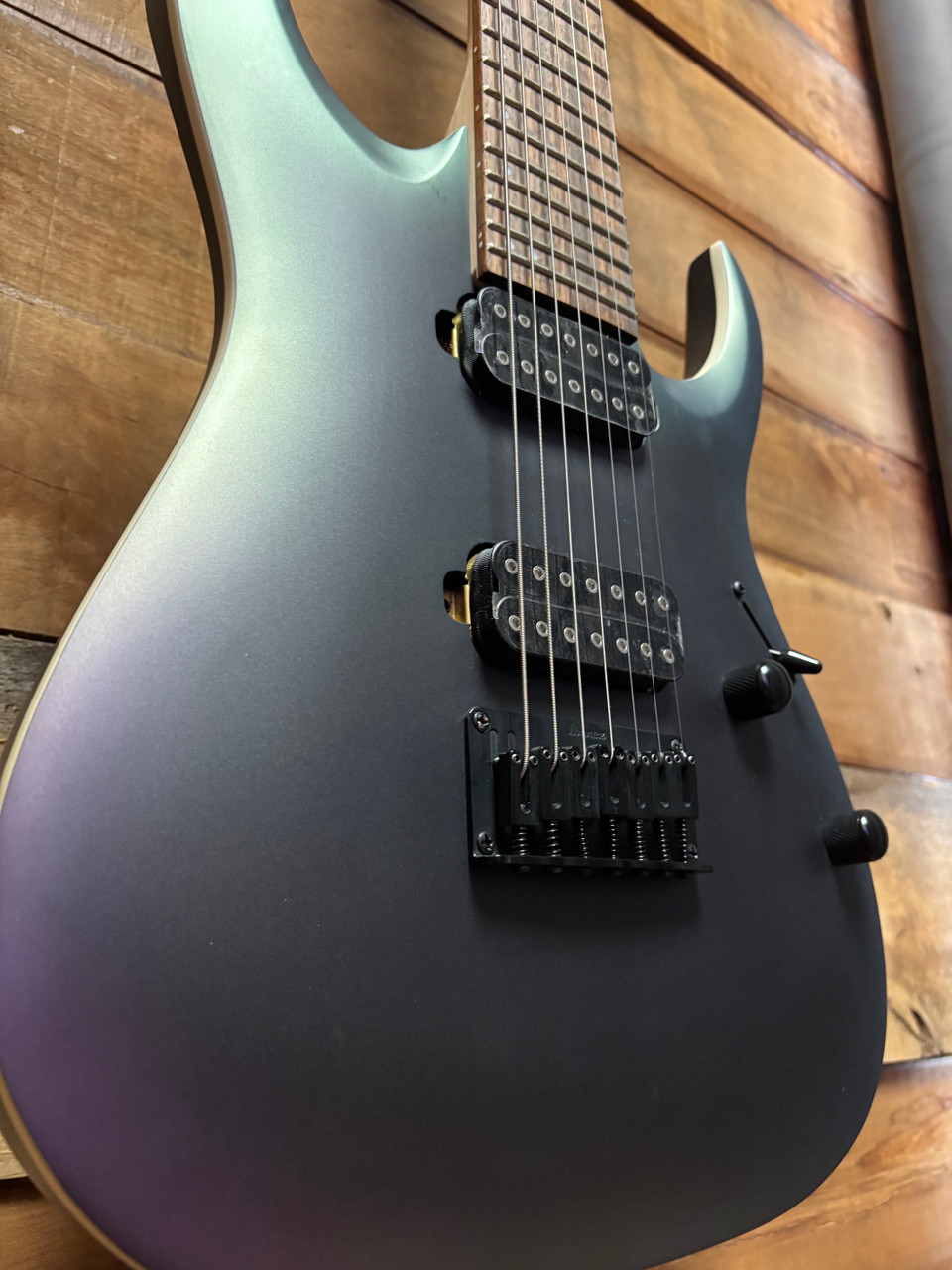 Ibanez RGA742EX 7-String Black Aurora Burst Matte