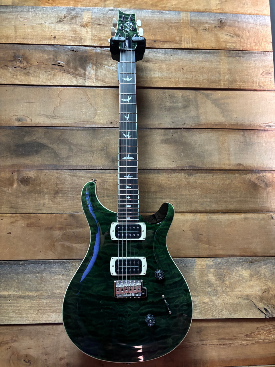 PRS SE Custom 24 Quilt Teal Black w/bag