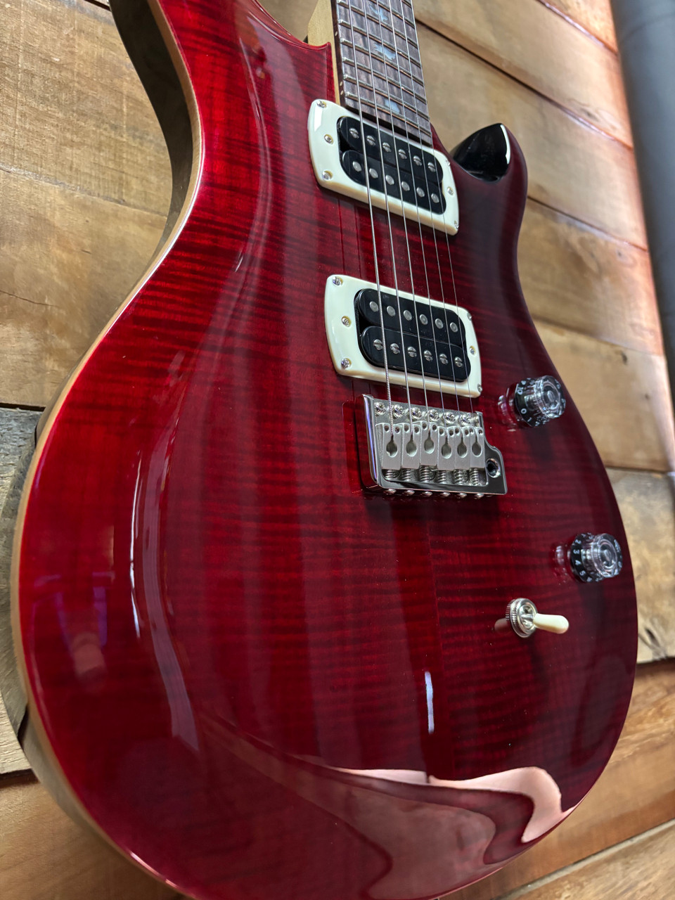 PRS SE CE24 Maple Top Black Cherry w/bag