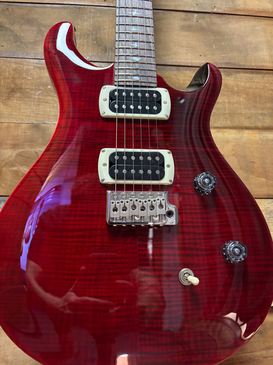PRS SE CE24 Maple Top Black Cherry w/bag