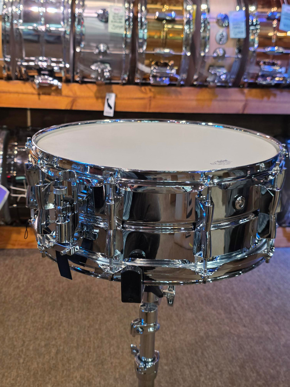 Yamaha Stage Custom Steel 5x14 Snare Drum