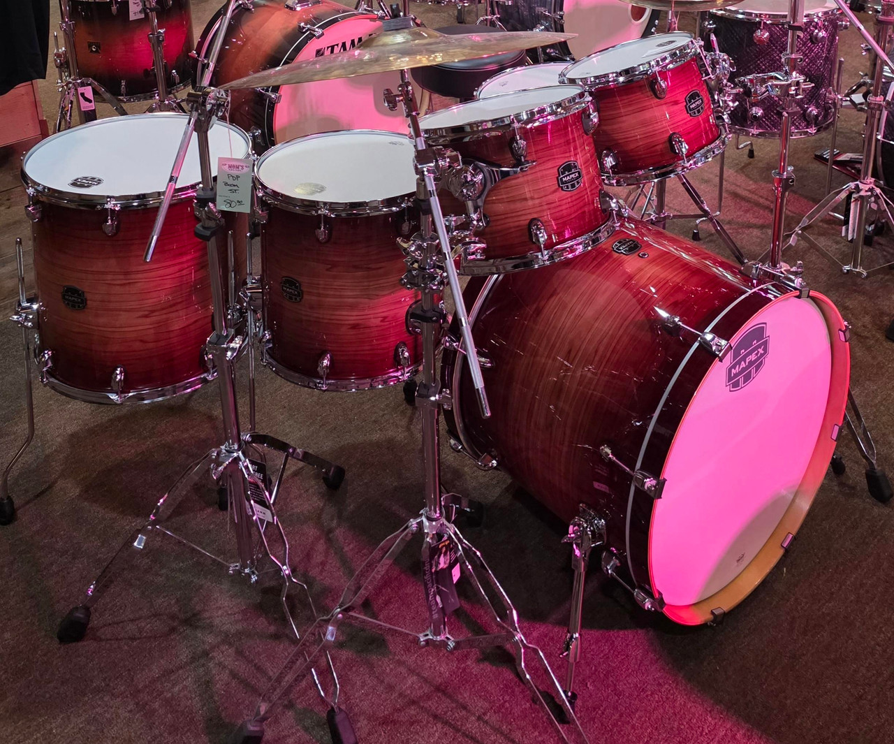 Mapex Armory Studioease 6-piece Shell Pack - Redwood Burst