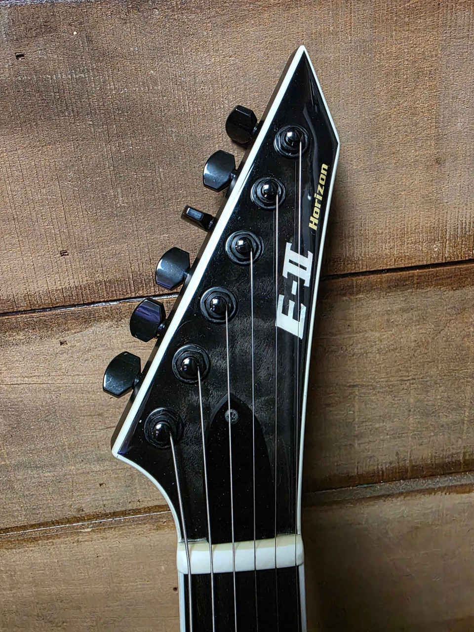 E-II HORIZON NT-II / Black Sunburst　未使用品 ESP E-II HORIZON NT-II (Pre-Owned) - See-Thru Black Sunburst w