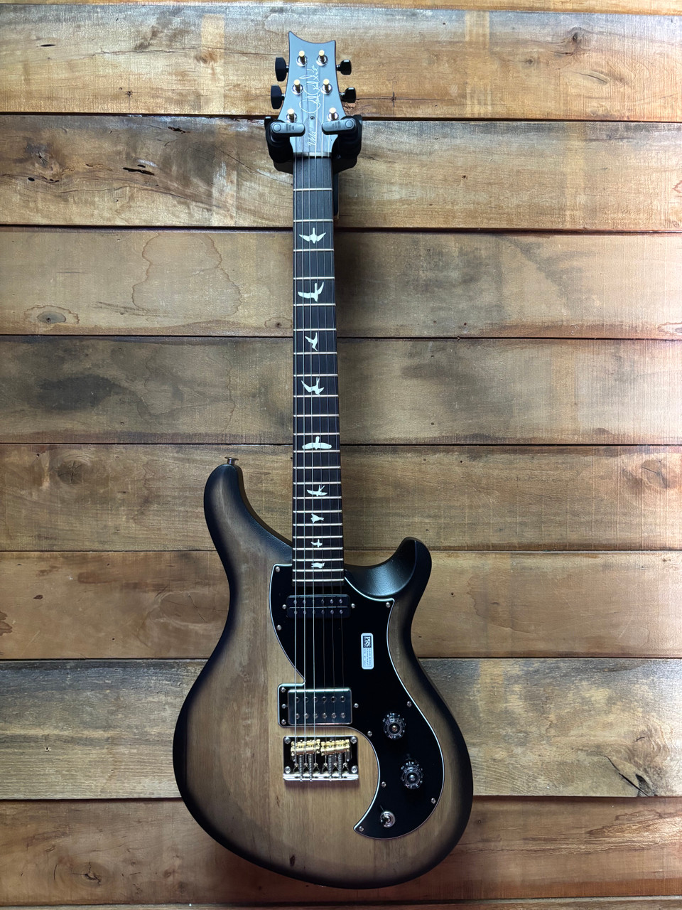 PRS S2 Vela Black Limba LTD Natural Smokeburst w/bag