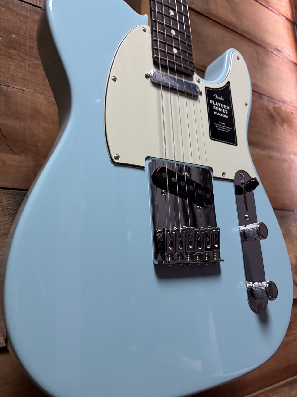 Fender 75th Anniversary Player II Tele Daphne Blue