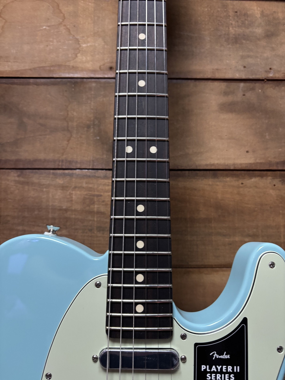 Fender 75th Anniversary Player II Tele Daphne Blue