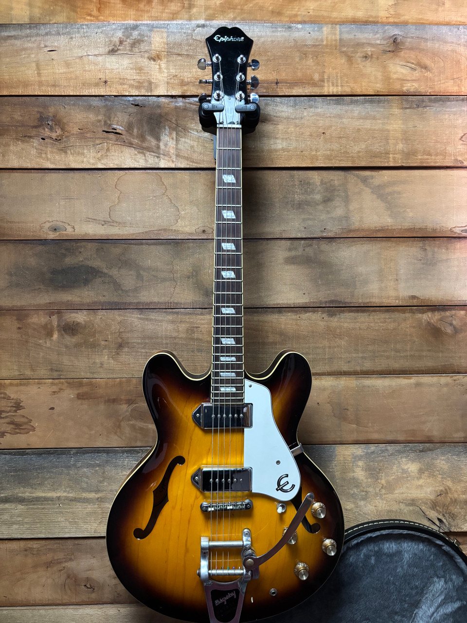 2005 Epiphone Casino Vintage Sunburst w/case